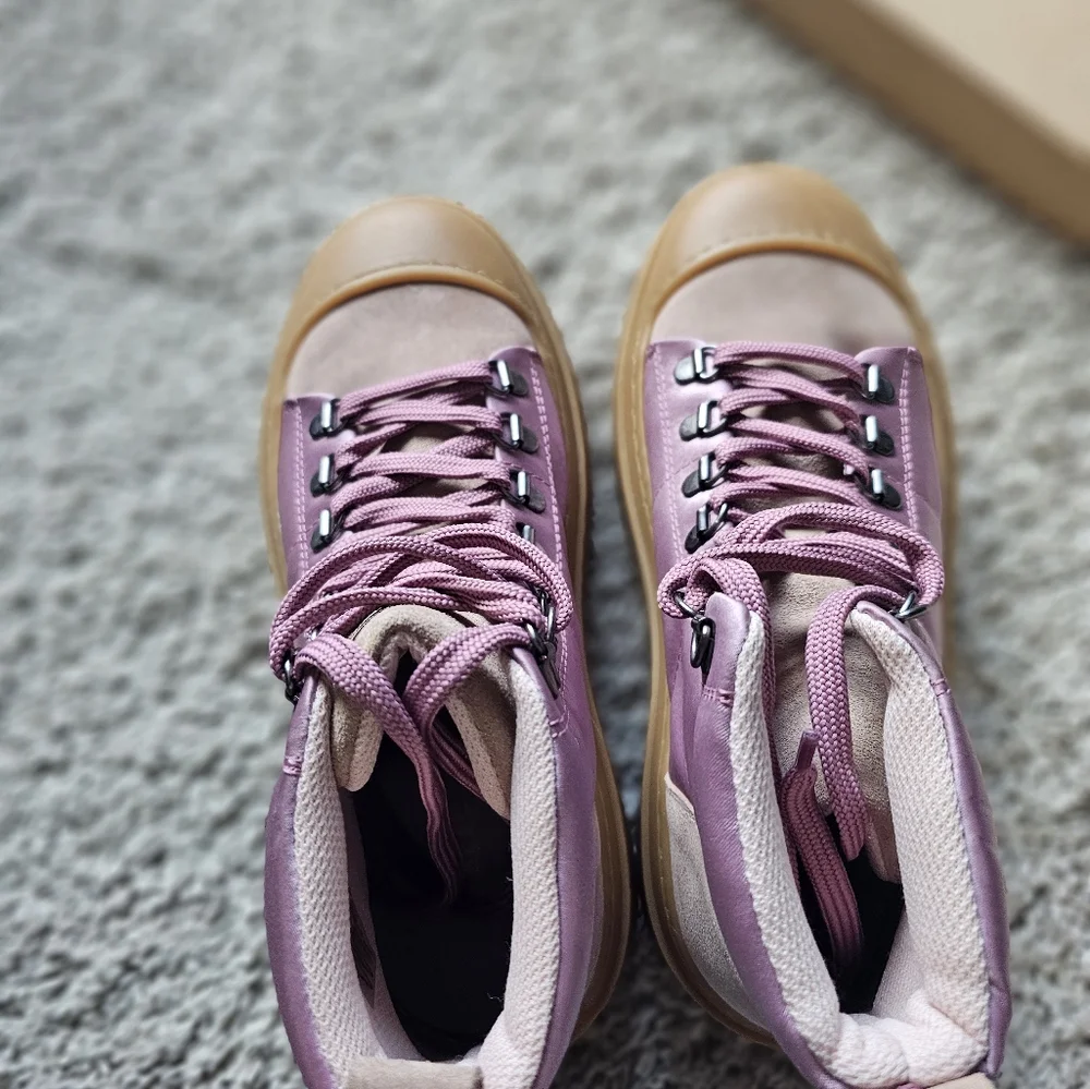 Mauve Hiker Boots - Picture 10 of 11